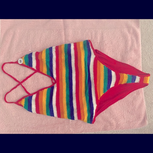 Rouge/multi colour swimwear - Picture 1 of 4